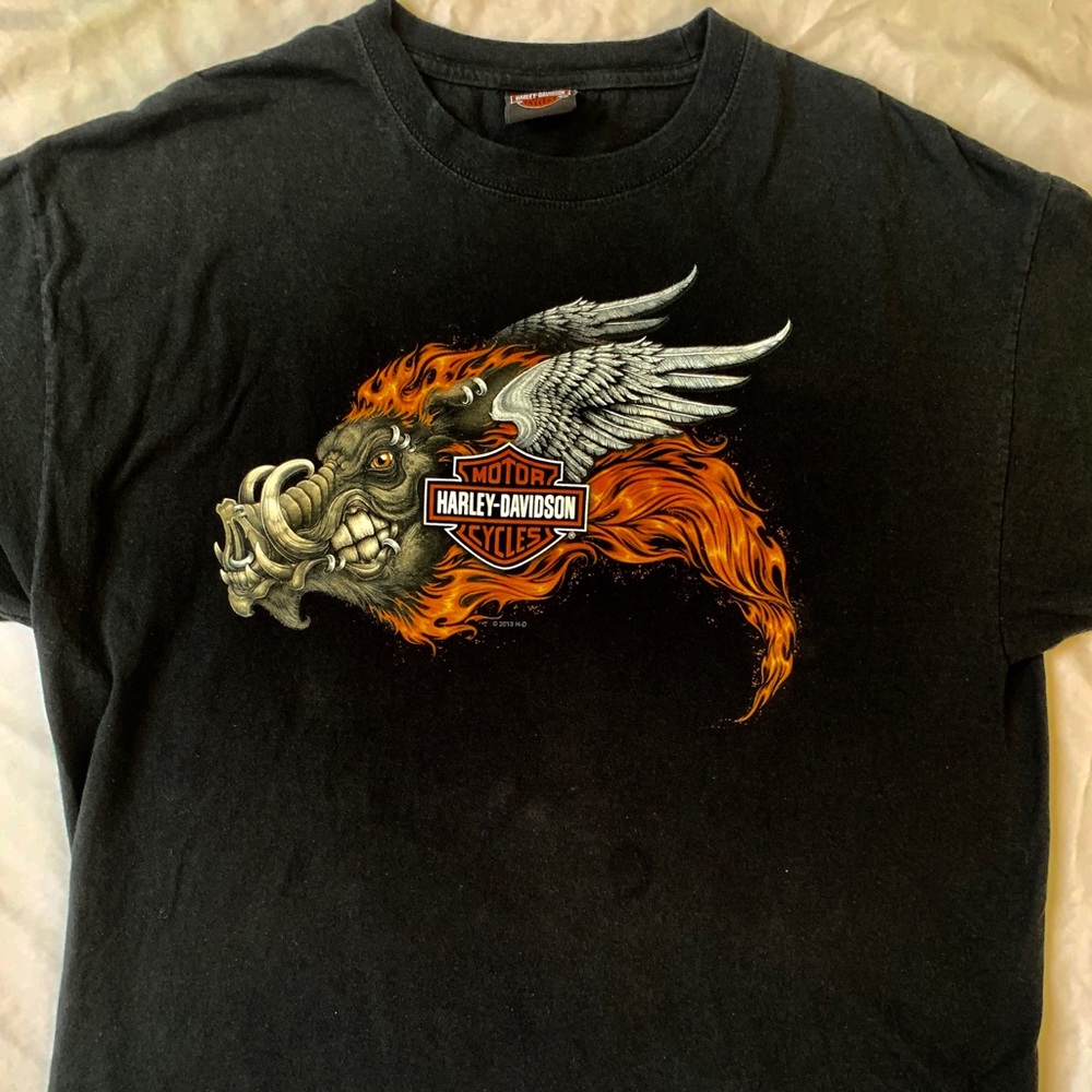 Vintage Harley Davidson Hog Shirt